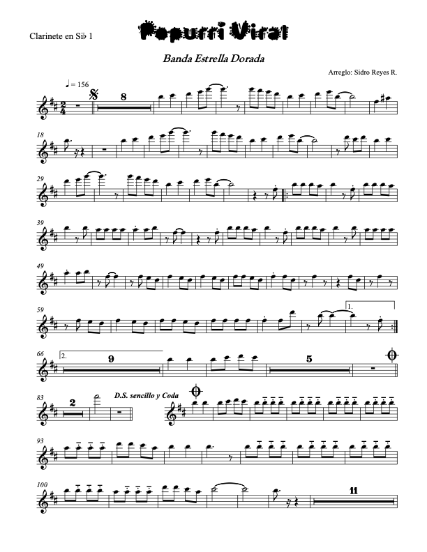 La imagen puede contener una previsualizacion de una partitura